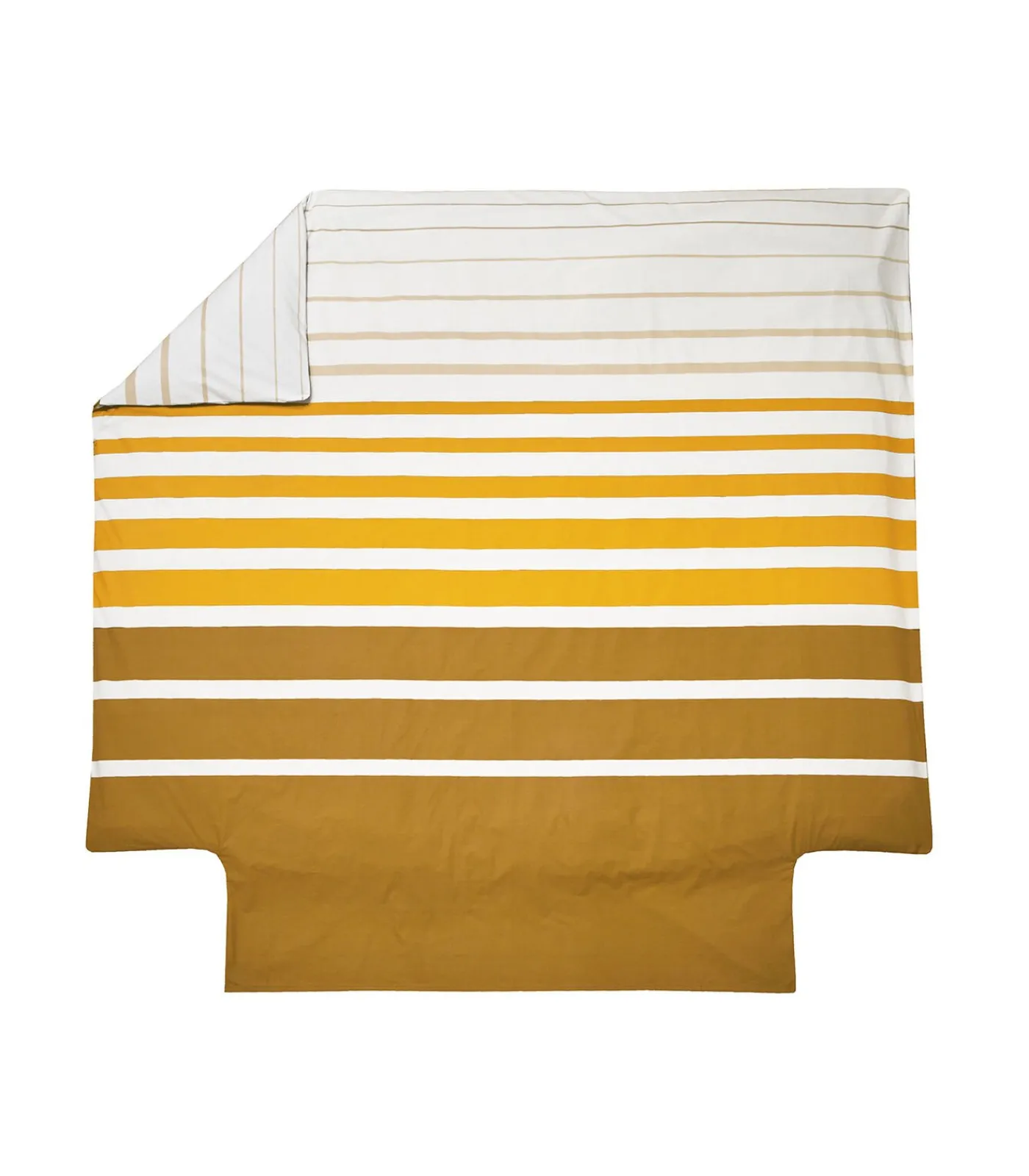 Clearance GRAND LARGE Ocre - Dekbedovertrek Perkaal Katoen Dekbedovertrekken