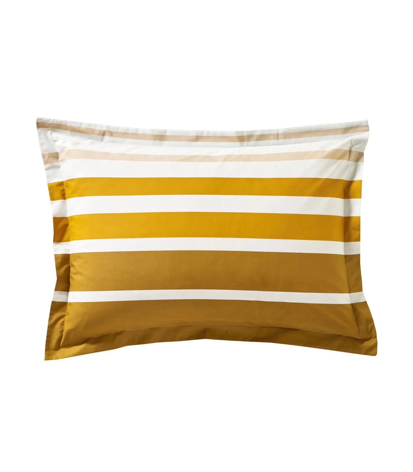 Online GRAND LARGE Ocre - Kussensloop Perkaal katoen Kussenslopen