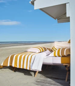 Online GRAND LARGE Ocre - Laken Perkaal Katoen Lakens