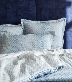 Best GRAVITY Bleu Céleste - Hoeslaken Satijn katoen Hoeslakens