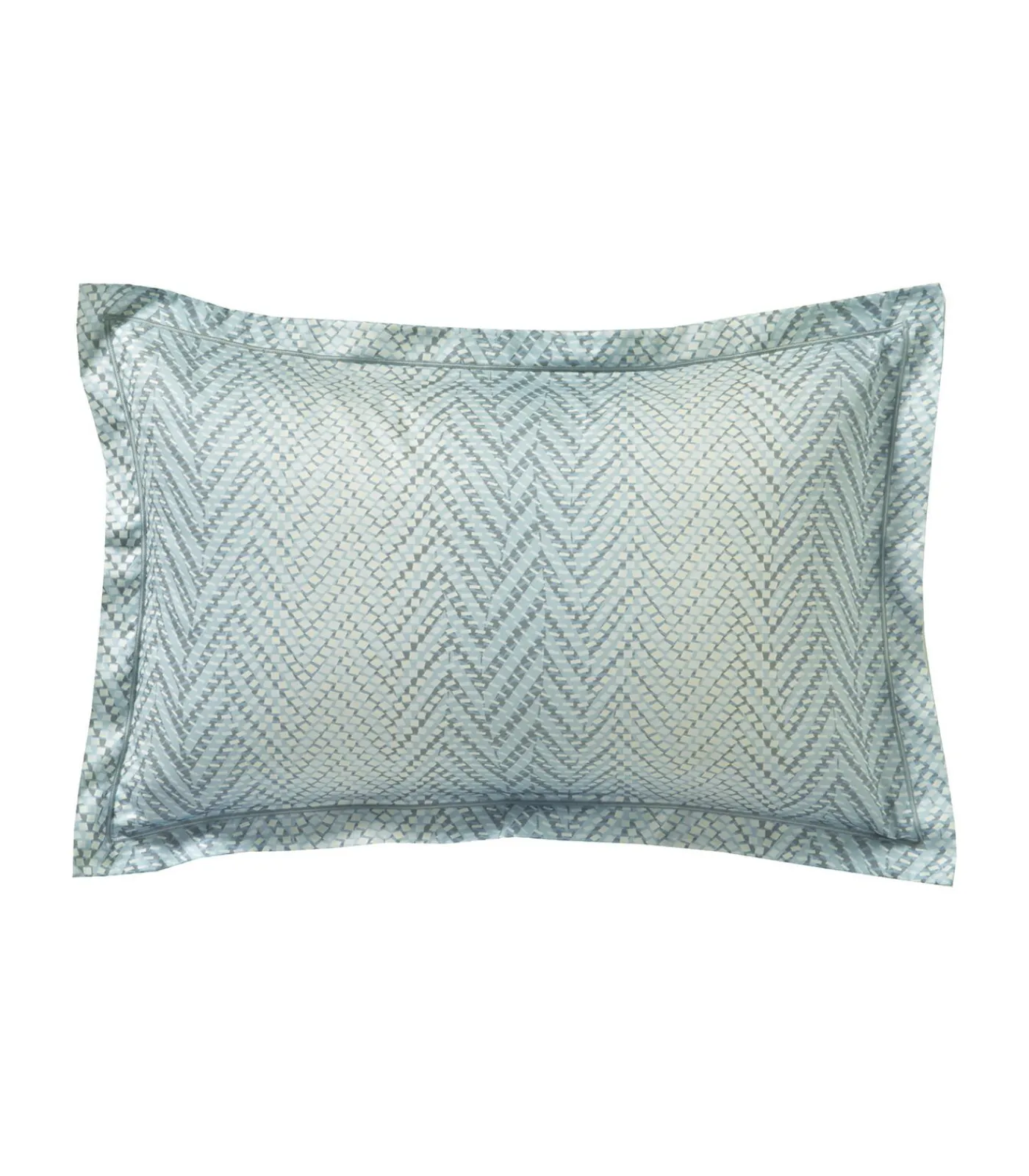 GRAVITY Bleu Céleste - Kussensloop Satijn Katoen Kussenslopen