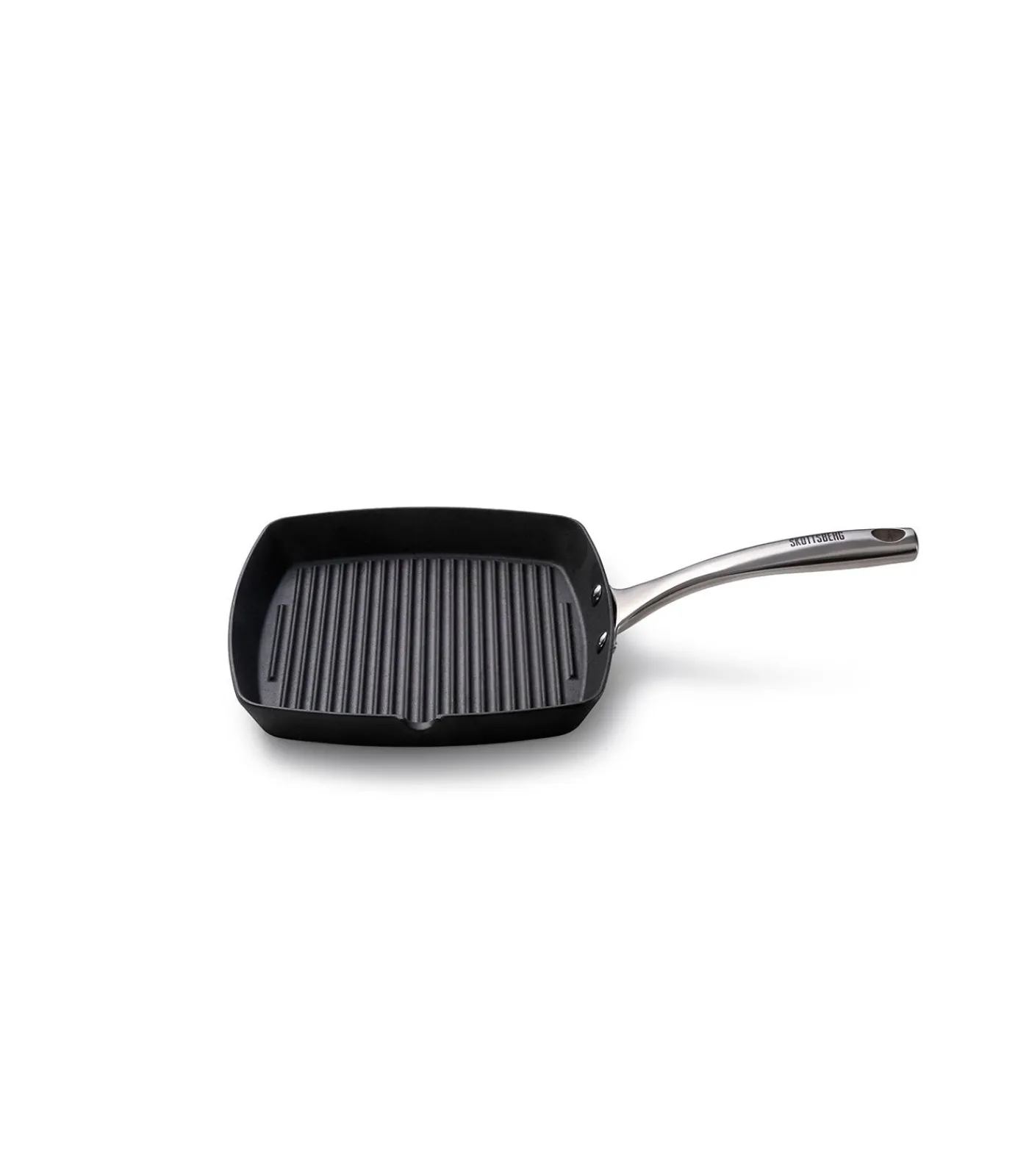 New Grillpan Gietijzer 24 x 24 cm Cast Iron - alle warmtebronnen - Inductie Potten & Pannen
