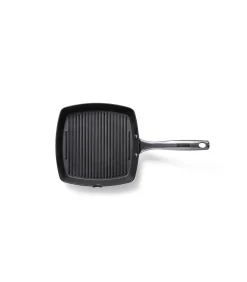 New Grillpan Gietijzer 24 x 24 cm Cast Iron - alle warmtebronnen - Inductie Potten & Pannen