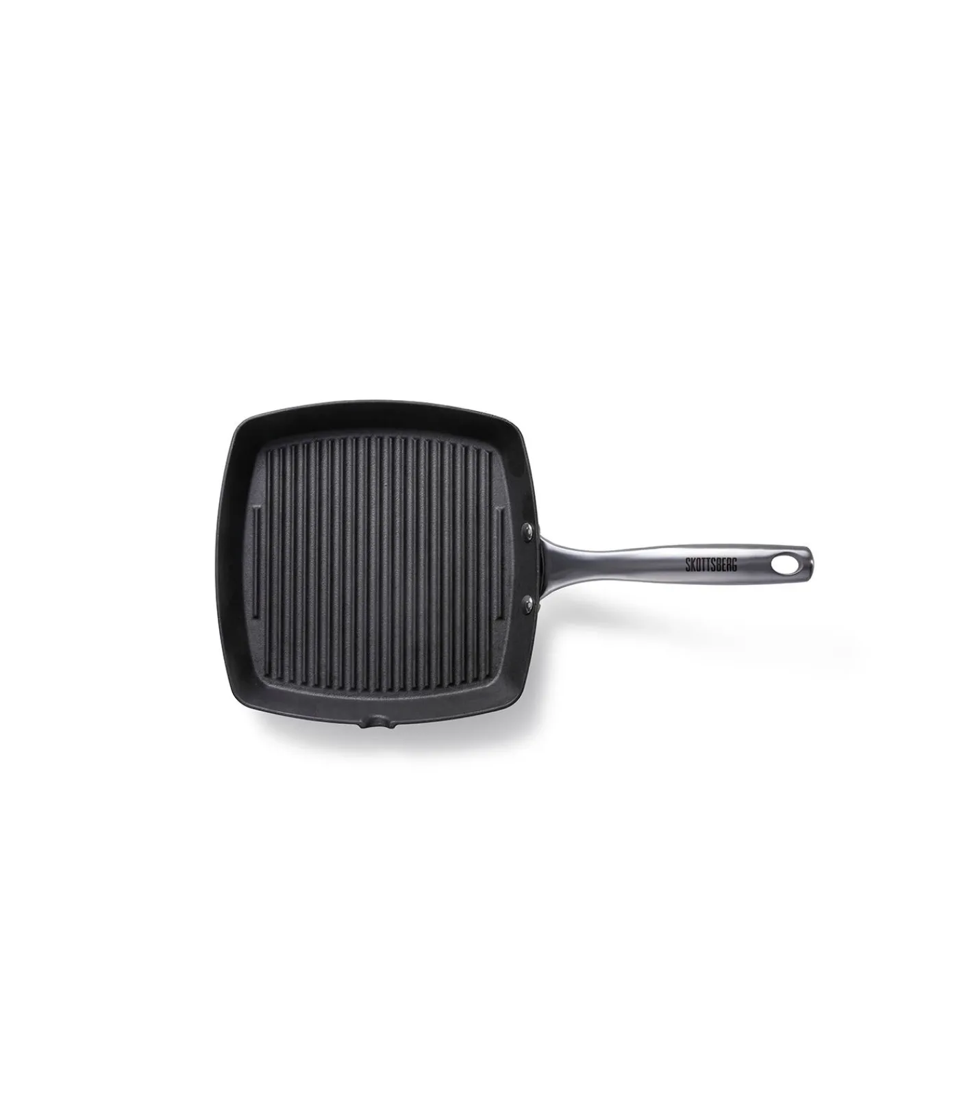 New Grillpan Gietijzer 24 x 24 cm Cast Iron - alle warmtebronnen - Inductie Potten & Pannen