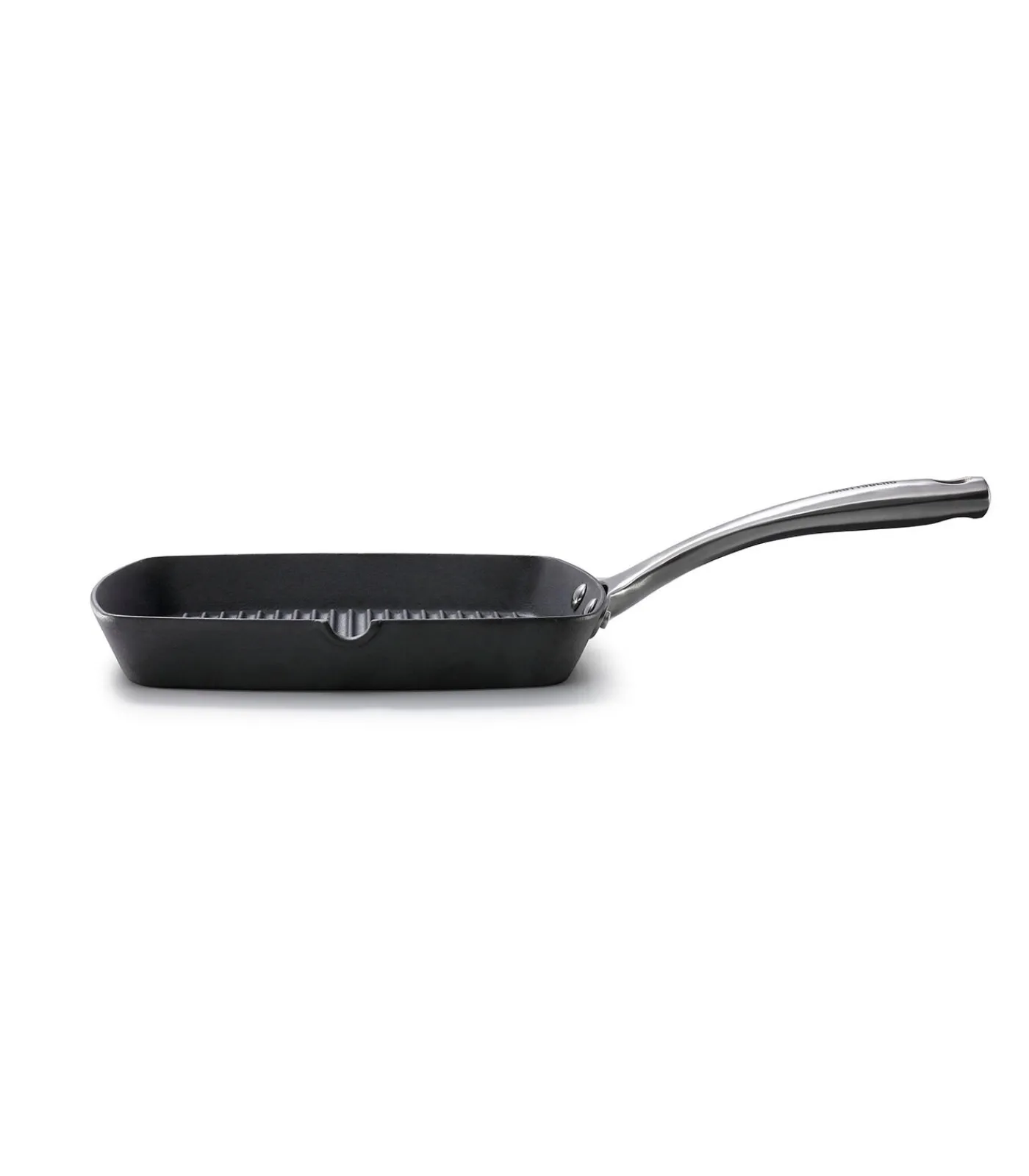 New Grillpan Gietijzer 24 x 24 cm Cast Iron - alle warmtebronnen - Inductie Potten & Pannen