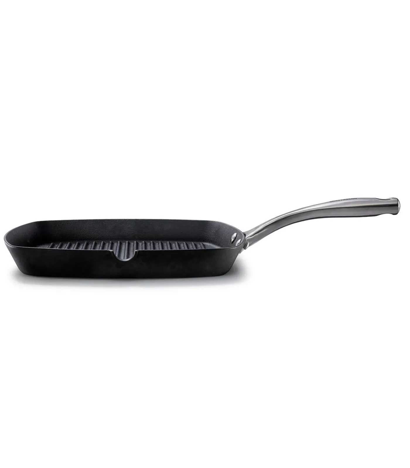 Online Grillpan Gietijzer 28 x 28 cm Cast Iron - alle warmtebronnen - Inductie Potten & Pannen