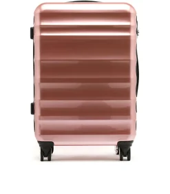 Clearance Grote koffer Man London Roze Trolleys