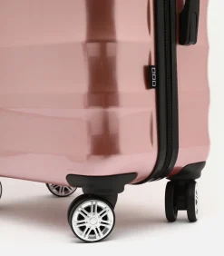 Clearance Grote koffer Man London Roze Trolleys