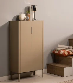 Sale Gunnar 2-Deurs Kast - Grenen - Mud -135x85x39 Meubels