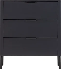 Sale Gunnar Ladekast - Grenen - Matzwart - 93x94x52 Meubels