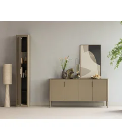 Clearance Gunnar Smalle Hoge Kast - Grenen - Mud -217x45x39 Meubels