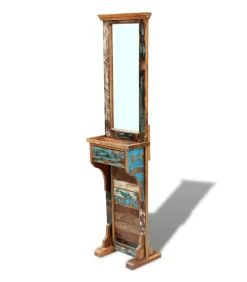 Clearance Halspiegel 47x23x180 cm massief gerecycled hout Spiegels