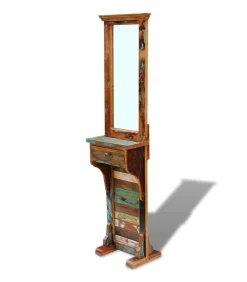 Clearance Halspiegel 47x23x180 cm massief gerecycled hout Spiegels