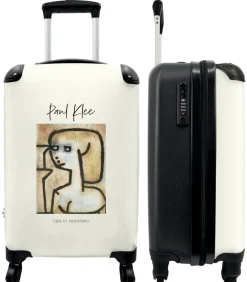 Sale Handbagage Koffer met 4 wielen en TSA slot (Kunst - Abstract - Paul Klee - Vintage) Trolleys