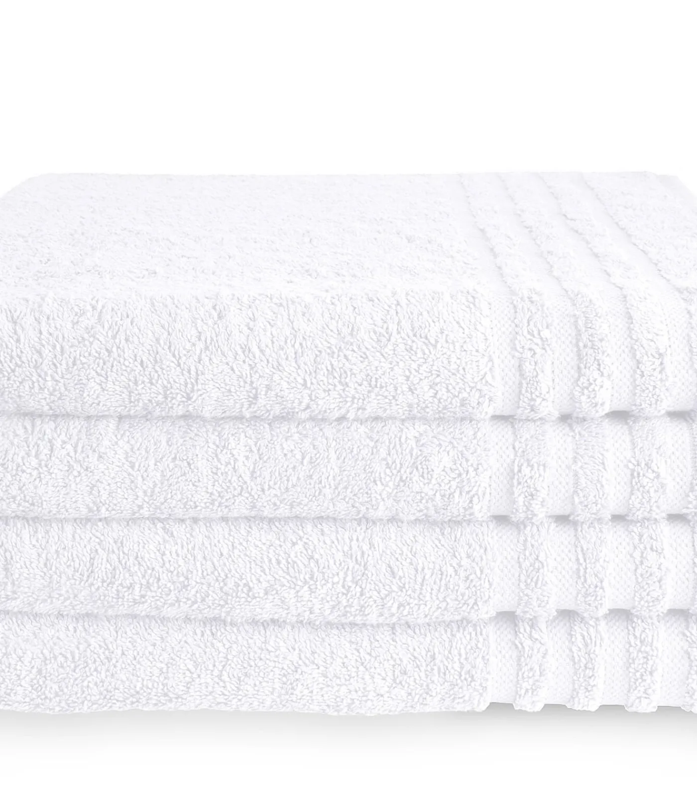 Clearance Handdoek 70 x 140 Wit - 10 stuks Handdoeken