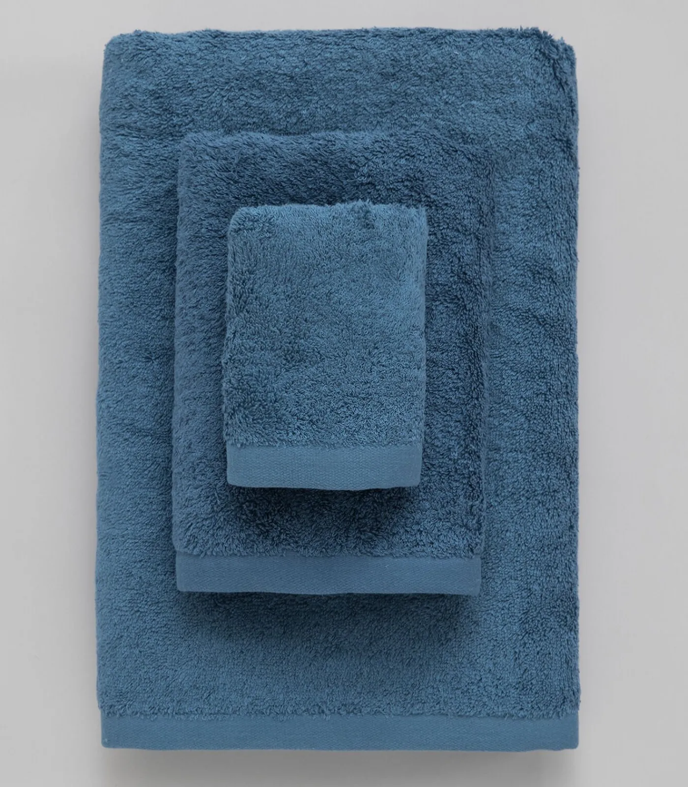 Online Handdoek Solid 30x50 cm Nachtblauw Handdoeken