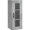 Hot Hangkast 34,5x34x90 cm betongrijs Meubels