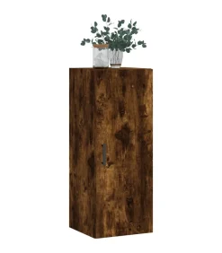 Clearance Hangkast 34,5x34x90 cm gerookt eikenkleurig Meubels