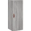 Outlet Hangkast 34,5x34x90 cm grijs sonoma eikenkleurig Meubels