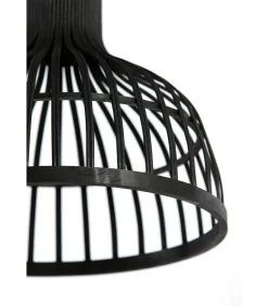Hot Hanglamp Aliza - Bamboe/Zwart - Ø35cm Hanglampen