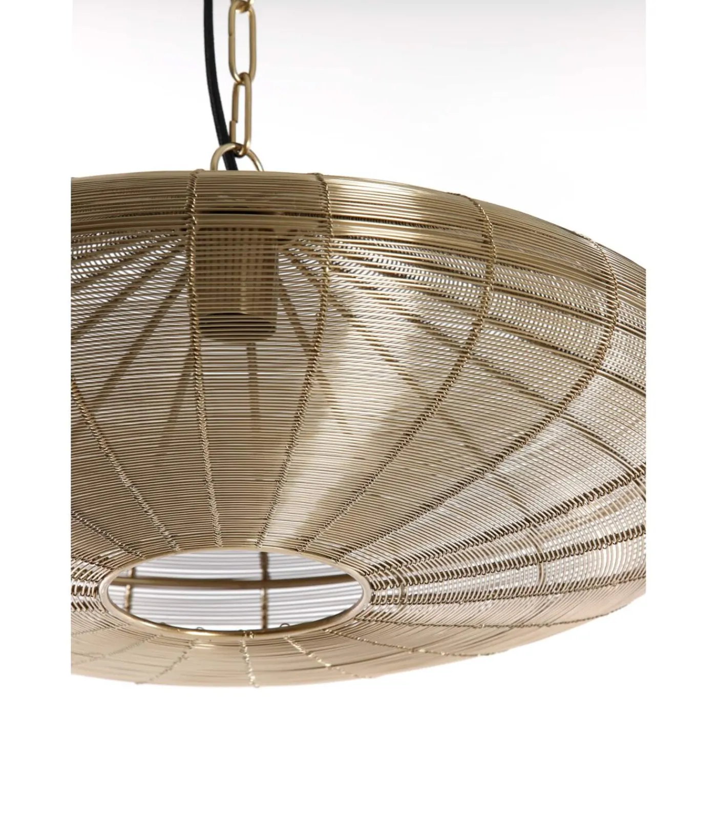 Clearance Hanglamp Bahoto - Goud - Ø51cm Hanglampen