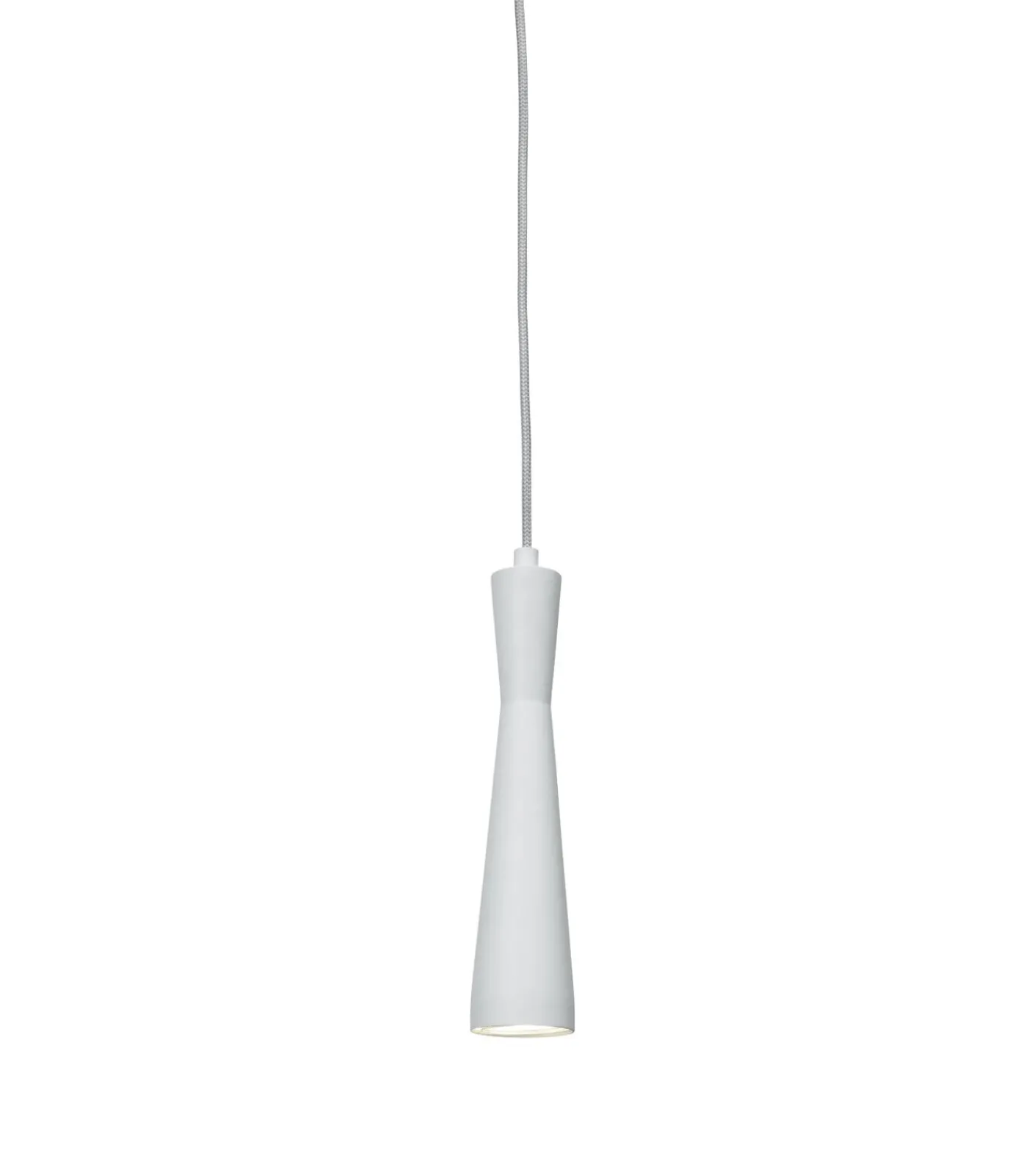 Hanglamp Bordeaux - Wit - 6x6x26cm Hanglampen