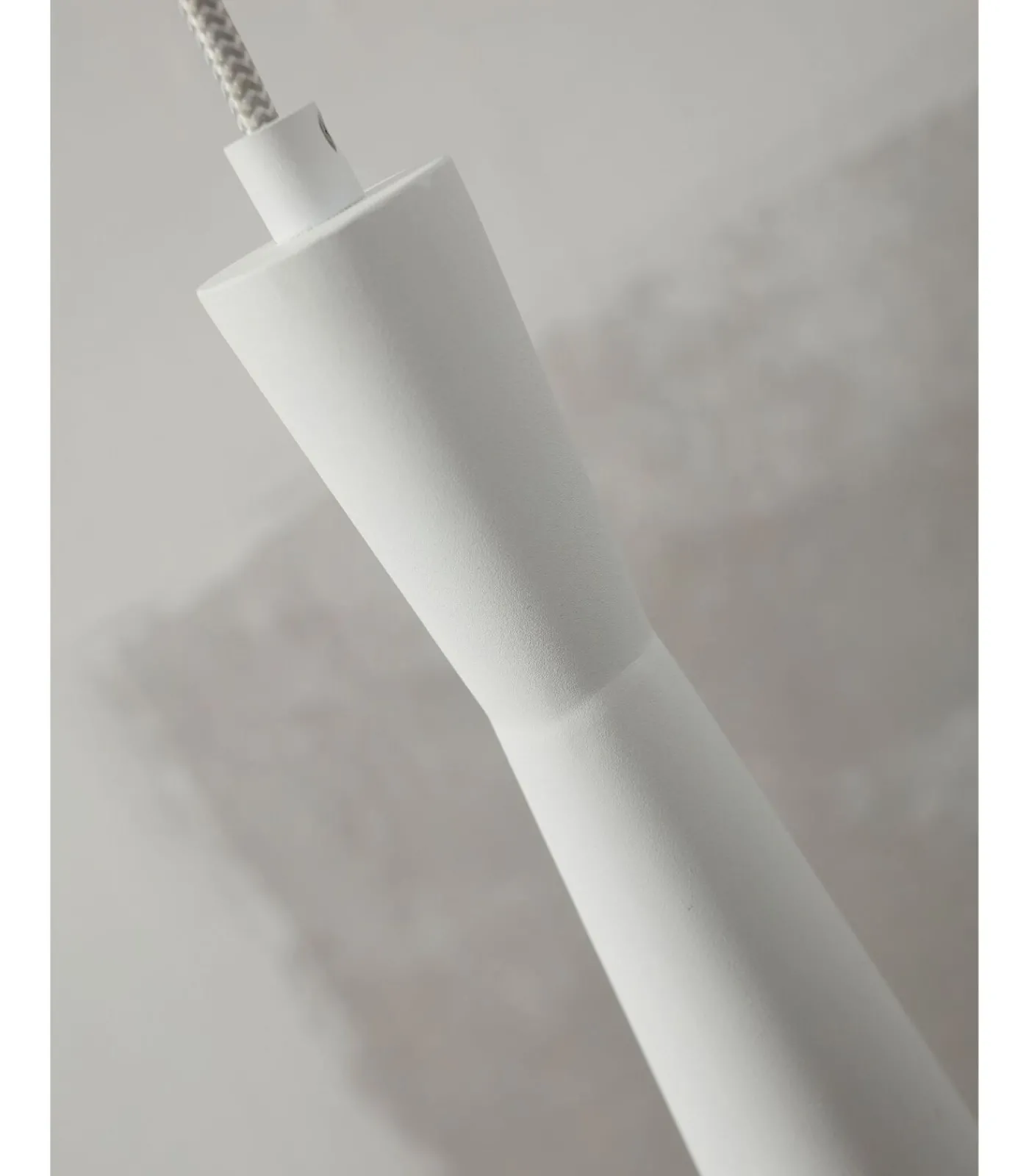 Hanglamp Bordeaux - Wit - 6x6x26cm Hanglampen