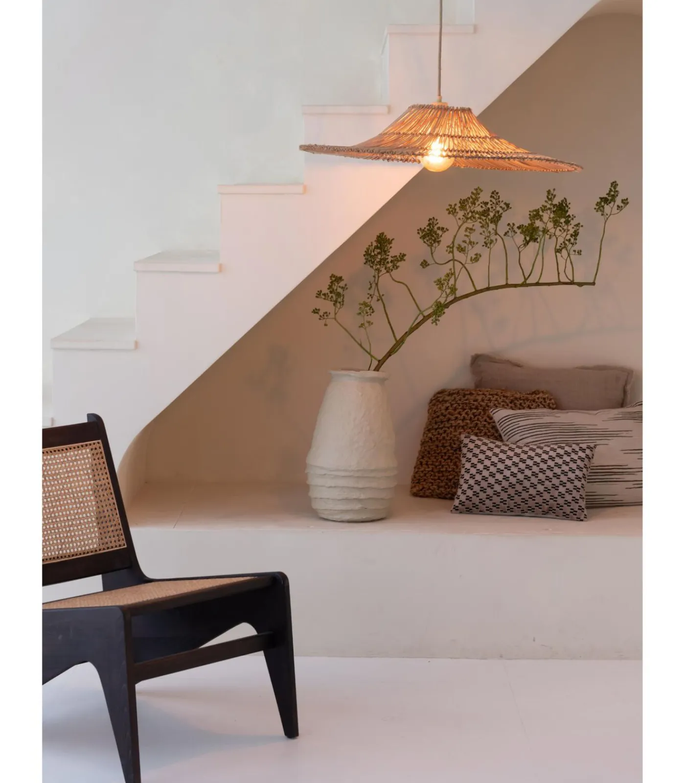 Best Hanglamp Cancun - Naturel - Ø70cm Hanglampen
