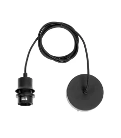 Outlet Hanglamp Cuzco - Zwart/Naturel - 65x65x20cm Hanglampen