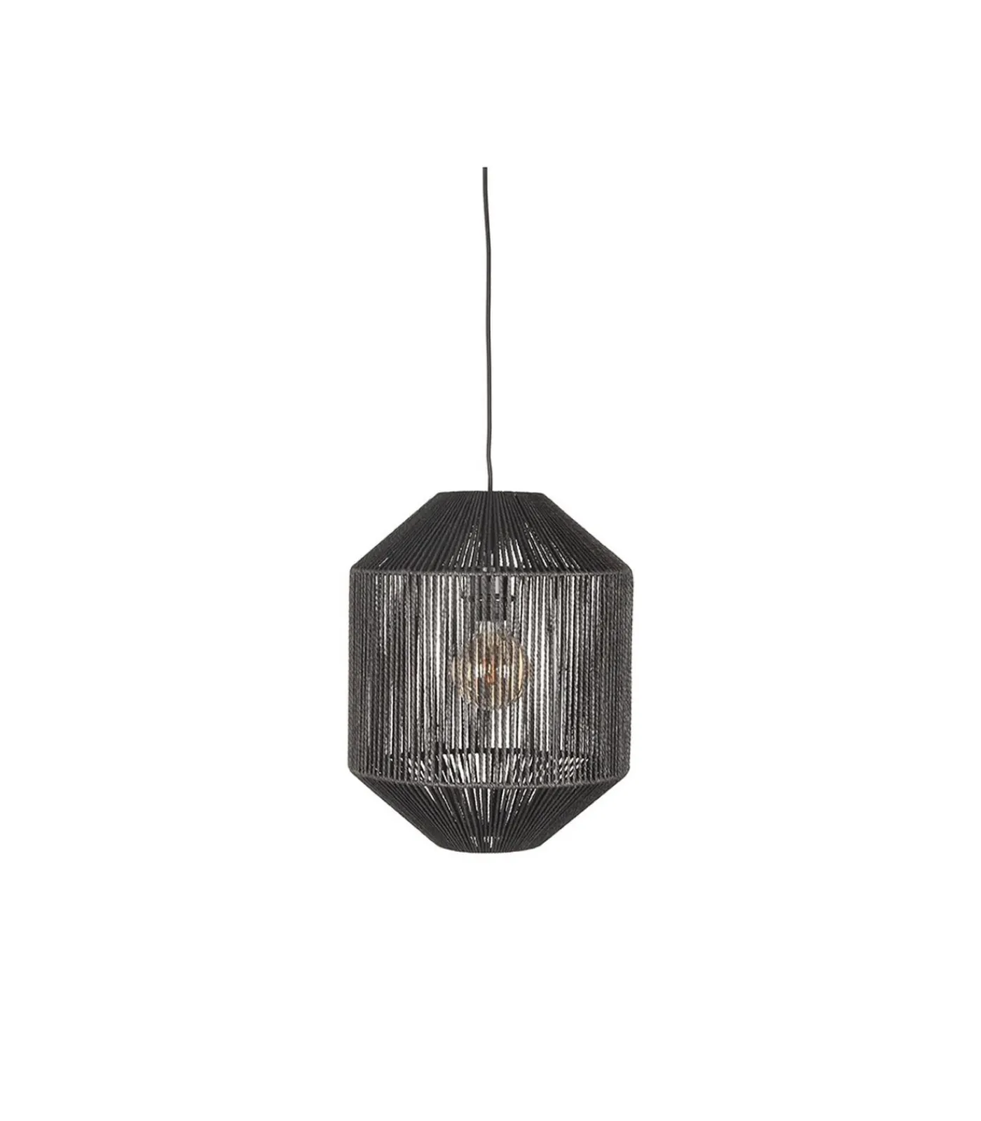 Outlet Hanglamp Ibiza Cilinder 1-Lichts 33x33x162 cm Hanglampen