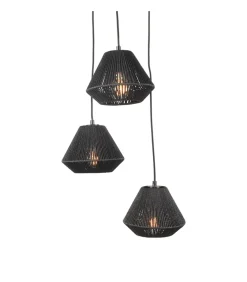 Discount Hanglamp Ibiza Diamond 3-Lichts 30x30x150 cm Hanglampen