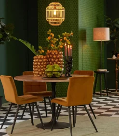 Hanglamp Jeppe - Bamboe - 30x30x36cm Hanglampen