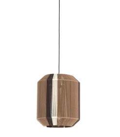 Clearance Hanglamp Kozana - Donkerbruin - Ø36cm Hanglampen