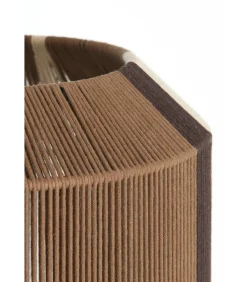 Clearance Hanglamp Kozana - Donkerbruin - Ø36cm Hanglampen