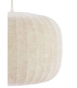 Outlet Hanglamp Lexa - Lichtbruin - Ø35cm Hanglampen