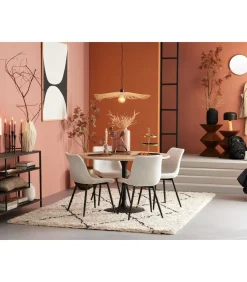 Discount Hanglamp Liene - Bamboe - 65x65x10cm Hanglampen