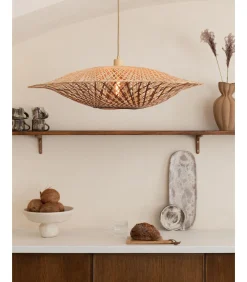 Discount Hanglamp Madura - Naturel - Ø22cm Hanglampen