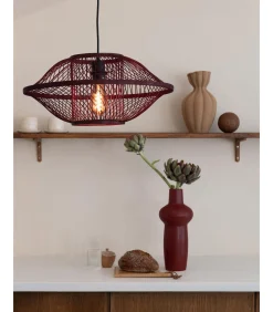 Best Hanglamp Maui - Bordeaux - Ø50cm Hanglampen