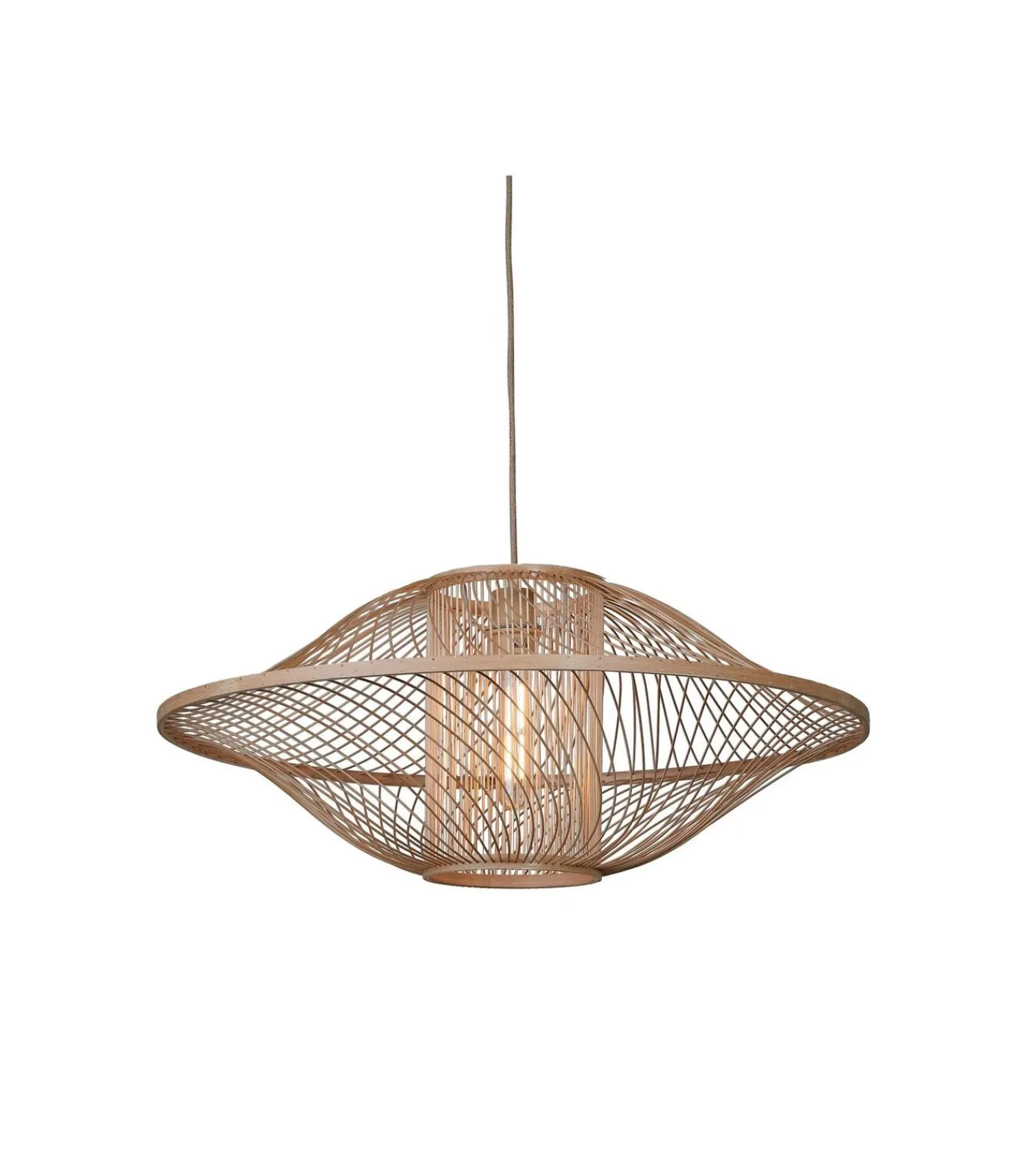 New Hanglamp Maui - Naturel - Ø70cm Hanglampen