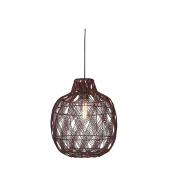 Clearance Hanglamp Mendoza - Bordeaux - Ø40cm Hanglampen