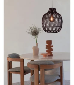 Clearance Hanglamp Mendoza - Bordeaux - Ø40cm Hanglampen