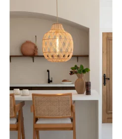 Outlet Hanglamp Mendoza - Naturel - Ø40cm Hanglampen