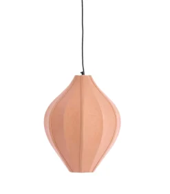 Best Hanglamp Pasto - Roze - Ø36x44cm Hanglampen