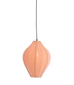 Best Hanglamp Pasto - Roze - Ø31x38cm Hanglampen