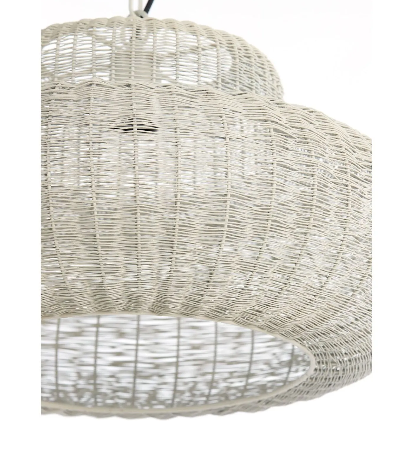 Clearance Hanglamp Piedra - Wit - Ø59cm Hanglampen