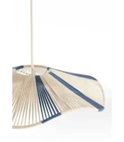 Hanglamp Rafa - Lichtblauw - Ø50cm Hanglampen