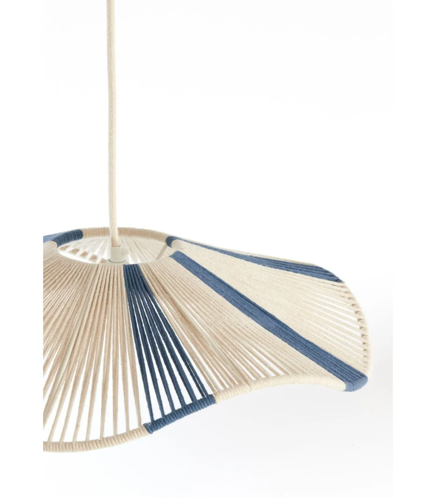 Hanglamp Rafa - Lichtblauw - Ø50cm Hanglampen