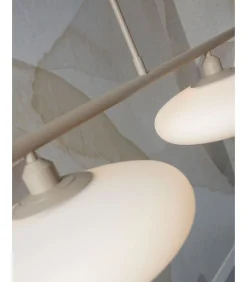 Hanglamp Sapporo - Wit - 115x29x23cm Hanglampen