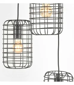 Discount Hanglamp Solido 3-Lichts 32x32x127 cm Hanglampen
