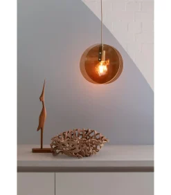 Sale Hanglamp Toledo - Bruin - 22x25x278.5cm Hanglampen